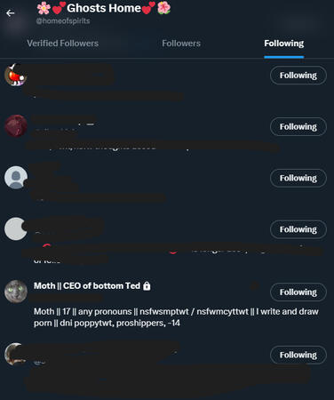 Following Minors On Twitter Who Post NSFW